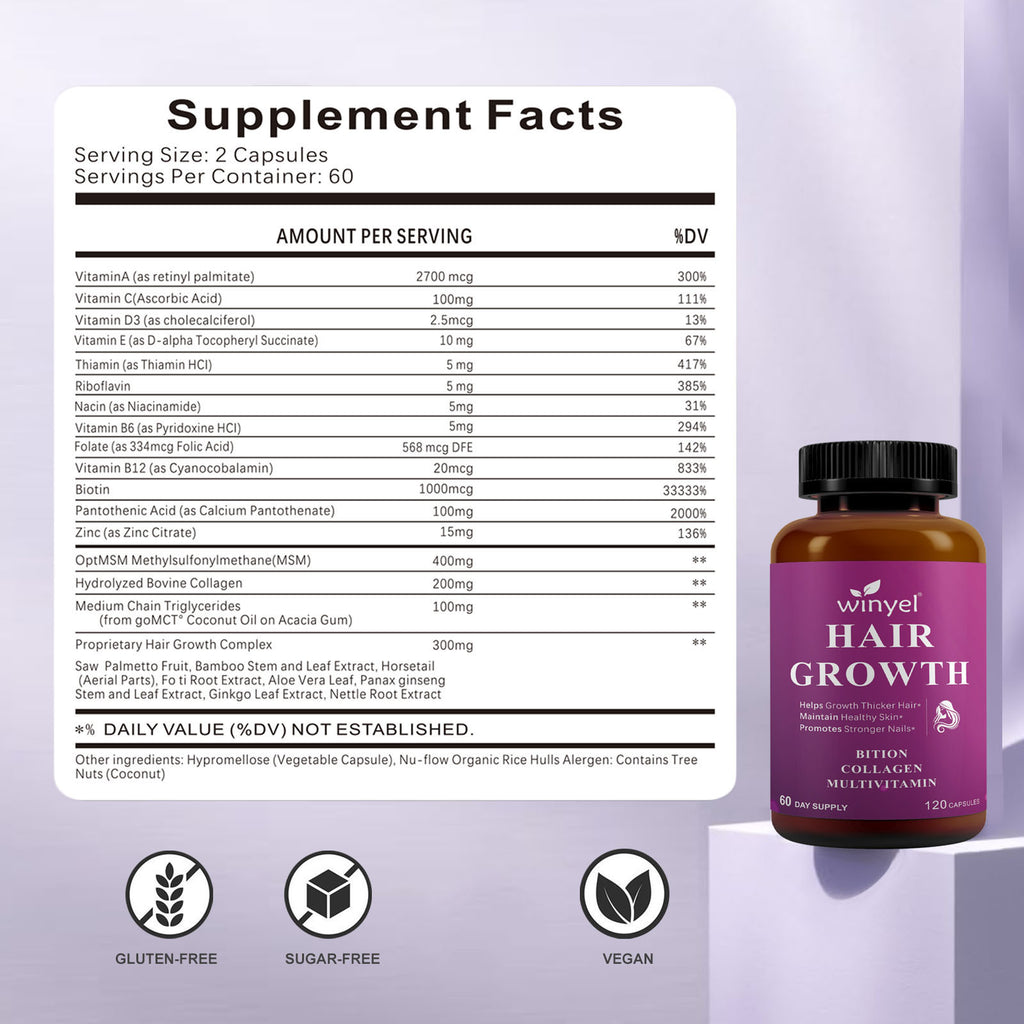 Hair Growth Vitamins